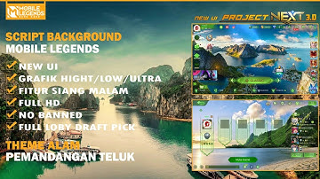 Background Mobile Legends Tema Alam Pemandangan Teluk New UI