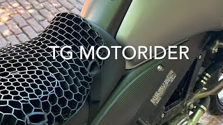TG MotoRider-Vstrom 650 Honeycomb Seat Review