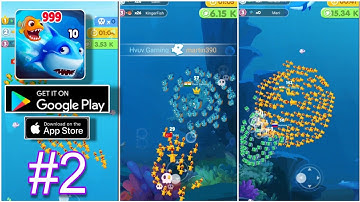 Fish Go.io 2: New Fishes, New Battles - Intense Gameplay Highlights" Part 2