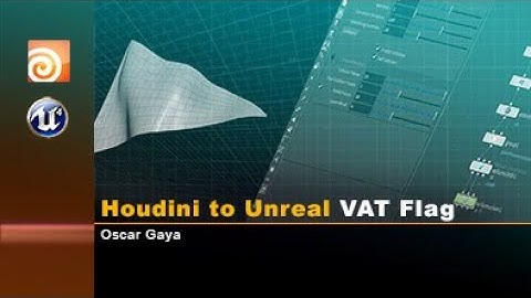 Houdini to Unreal Vertex Animated Texture Flag