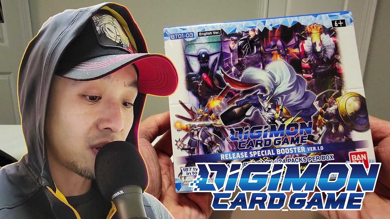 Opening Digimon Booster Box | Release Special Edition V1.0