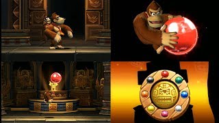 Donkey Kong Country Returns - All K-Levels | [No Damage] | [4K]