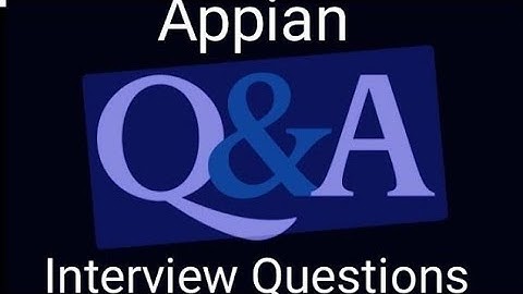 PART-32 | EY Appian Interview Question | Scenario Based Appian Interview Question l Appian