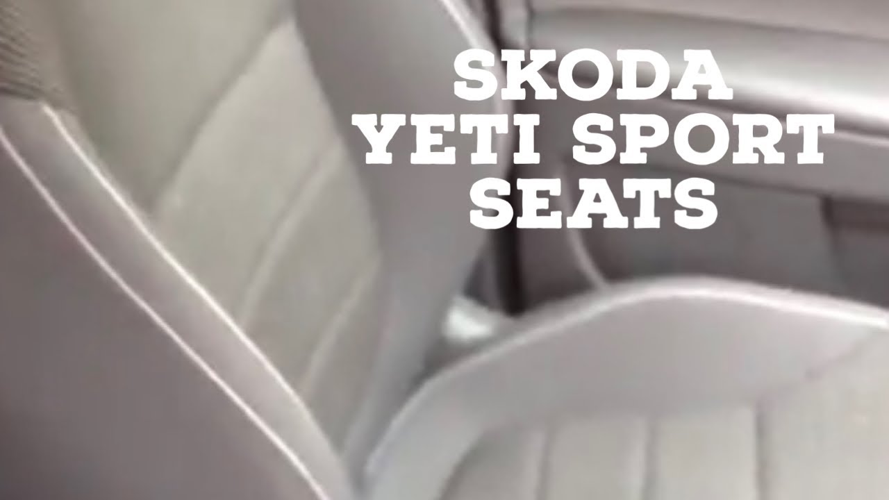 Skoda yeti sport seats
