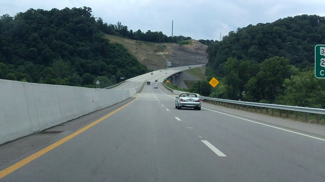 Portsmouth Bypass (OH 823 Exits 1 to 7) northbound YouTube