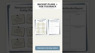Never Write Sub Plans While Sick Again!