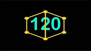 120 Second Countdown but in a cube | Alarm