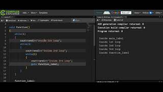 Goto Statement in C C++ Programming | Lesson 58
