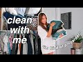 EXTREME CLOSET CLEANOUT!!! (trying on all my clothes)