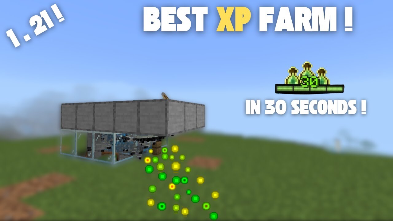 How to Build an Easy OP XP Farm in Minecraft (1000+ XP Per Hour!) - YouTube