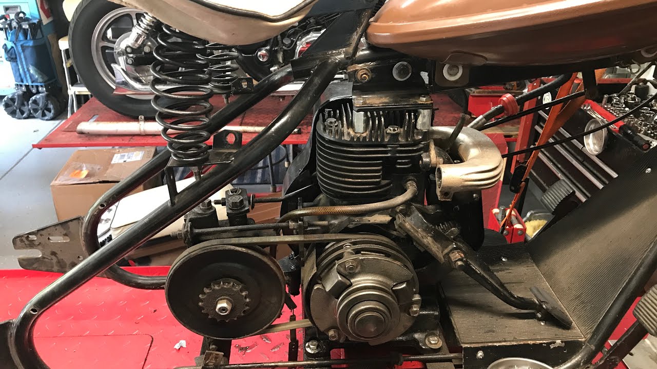 1959 Cushman super eagle clutch part-3