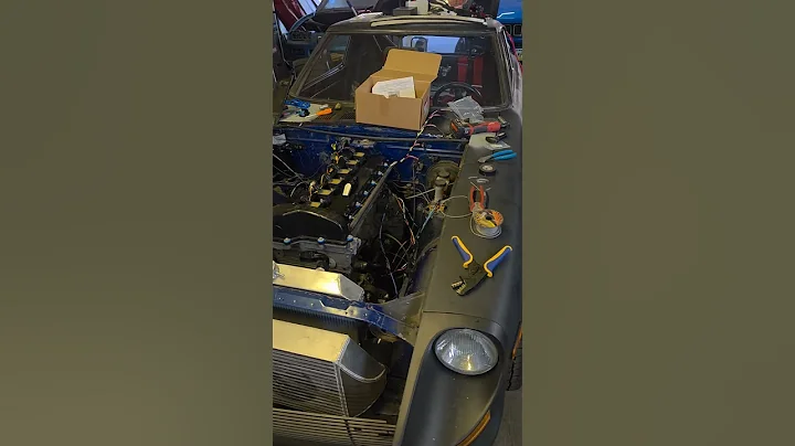 vortec 4200 swapped 240z with ms3pro wiring mess!