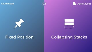 Collapsing Stacks & Fixed Position in Sketch