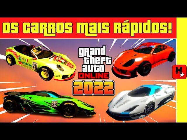 Os 44 carros mais rápidos do GTA V Online [2022 e 2023] - Liga dos