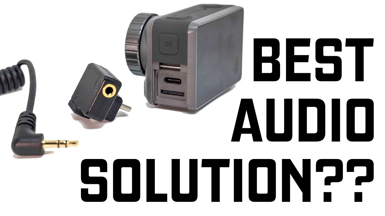 DJI OSMO ACTION great audio (Cynova Audio Adapter review)
