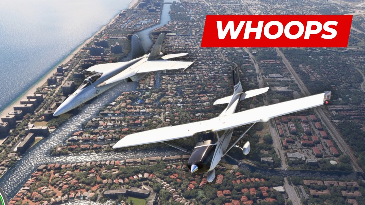 Why It's A BAD Idea To Fly Above Disneyland In The FLIGHTSIM+
