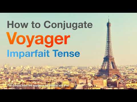 voyager in french past tense