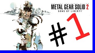 Metal Gear Solid 2 Sons Of Liberty HD - Normal Difficulty - Playthrough - No Commentary - Part 1