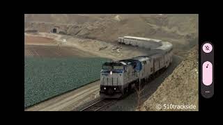 Amtrak Dash 8 32BWH 510 LEADS KING CITY CA