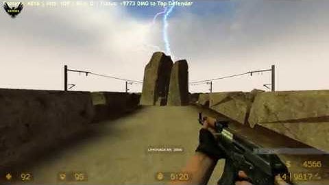 ZOMBIE ESCAPE MOD ON COUNTER-STRIKE: SOURCE, MAP: ZE_stone_pit, LEVEL 1, CSS