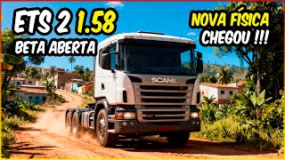 ETS 2 1.58 BETA ABERTA NOVA FÍSICA NOS CAMINHÕES VAMOS CONFERIR AS NOVIDADES QUE CHEGARAM