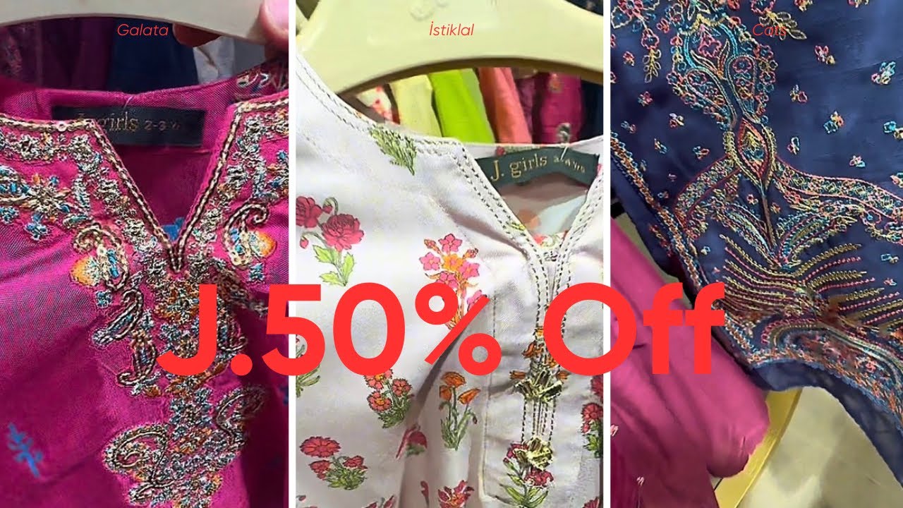 J. Kids Dresses 50% Off Sale | Latest Baby Girls Collection 2026