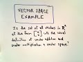 Vector Space - Yes or No? Example 1