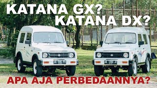 KOMPARASI PERBEDAAN SUZUKI KATANA GX dan DX