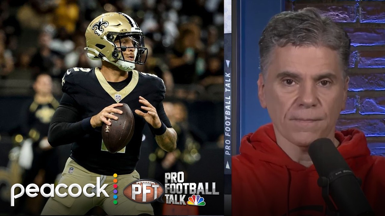 Expectations for New Orleans Saints with Spencer Rattler starting | Pro Football Talk | NFL on NBC