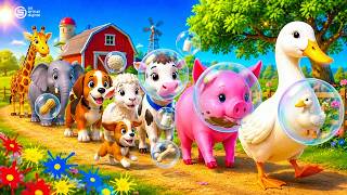 Color Candy Train with Funny Animals 🌈🚂Kids Animal Train Learning Video | Colors & Fun screenshot 4