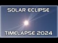 2024 solar eclipse timelapse  new brunswick canada