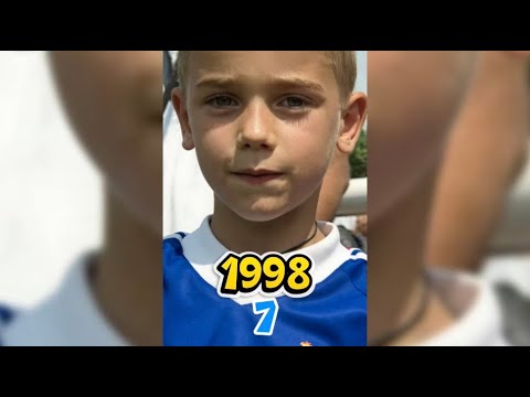 BS888 x abiru77 - Antoine Griezmann: Evolusi sepanjang tahun: dulu dan sekarang #duludansekarang #antoinegriezmann 