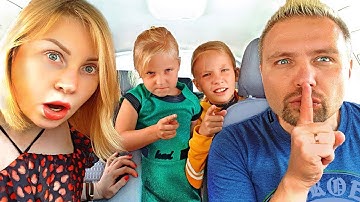 Alice and Dad and Safety Rules in the Car for Kids