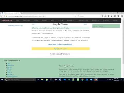 Difference between Directive and component in Angular. | javapedia.net