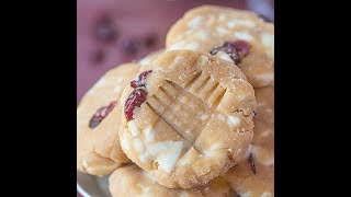 Healthy No Bake White Chocolate Raspberry Protein Cookies