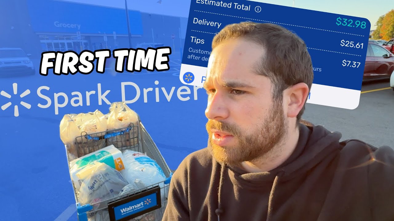 Я впервые попробовала работу водителем в Walmart Spark - Spark/Instacart Shift