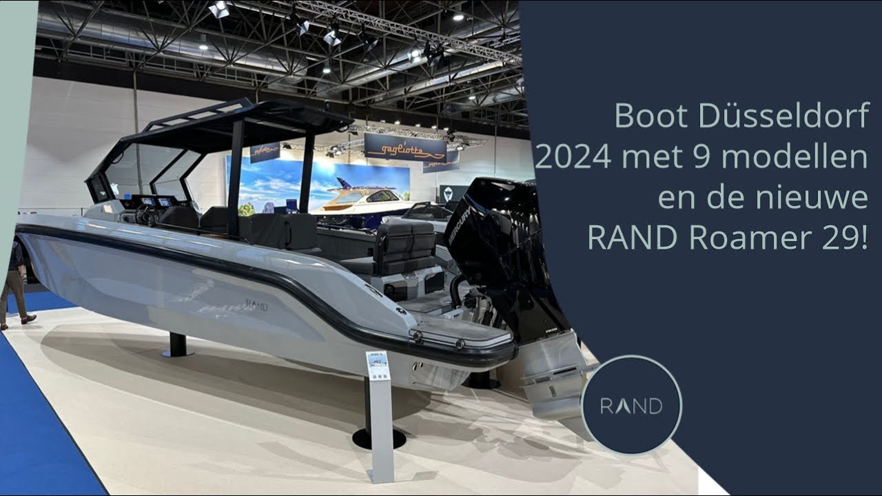 RAND staat ook dit jaar weer op Boot Düsseldorf met 9 modellen ...