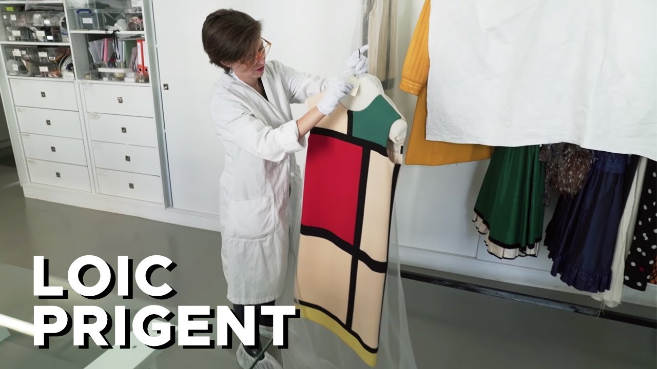 The Mondrian Dress That Made Yves Saint Laurent Rich By Loic Prigent Youtube