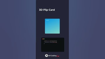 3d Flip Card Using html CSS #shortfeed #shorts #explore #coding