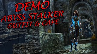 Guild Wars 2 - Abyss Stalker Outfit & Cape Demo