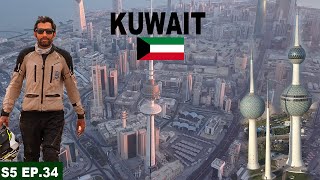 KUWAIT🇰🇼 The MYSTERIOUS Country| S05 EP.34 | PAKISTAN TO SAUDI ARABIA MOTORCYCLE