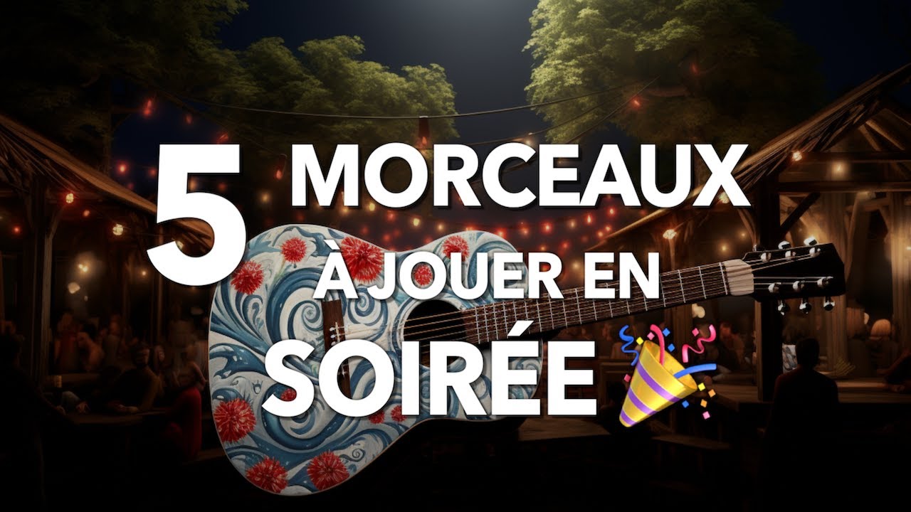 5 chansons françaises pour mettre l'ambiance en soirée 🎉