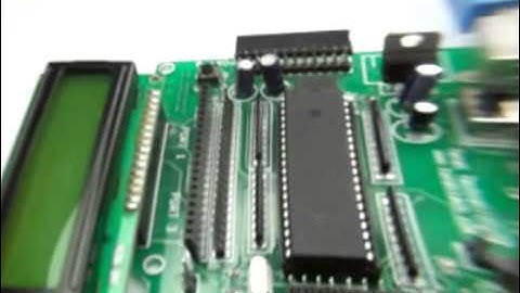 Interfacing LCD with 8051 Ustick