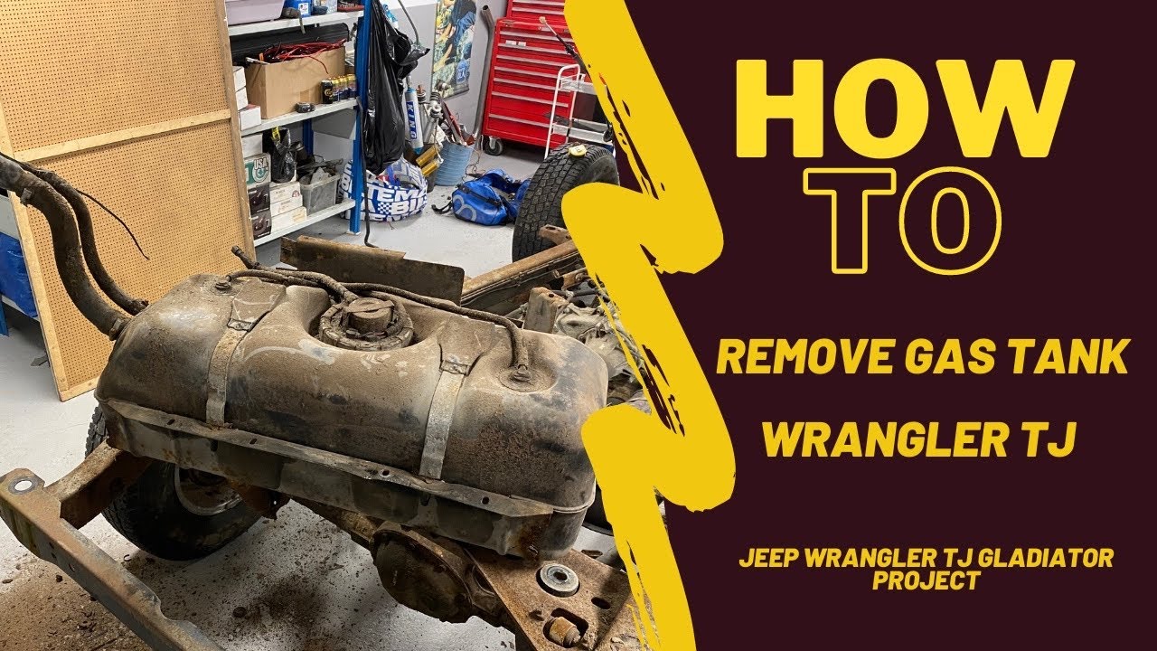 How to remove gas tank Wrangler TJ YouTube
