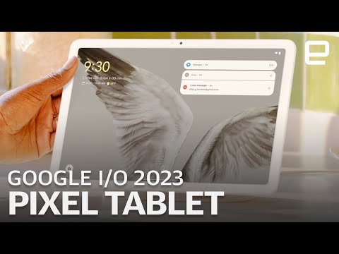Google I/O 2023: Pixel Tablet announcement in 3 minutes