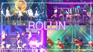 해병대+브레이브걸스(Brave Girls) - 롤린(Rollin') 교차편집(stage mix)