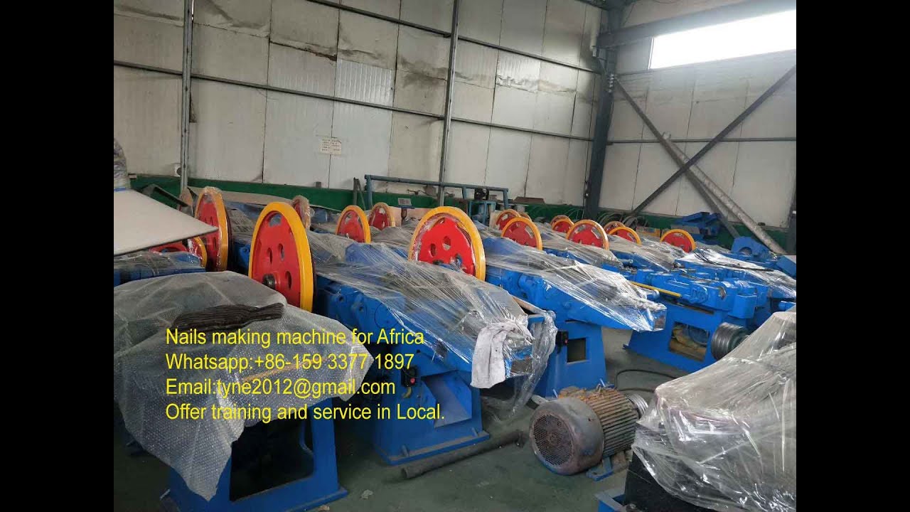 Kenya nail making machine 1-6 inch | Amigo Machinery
