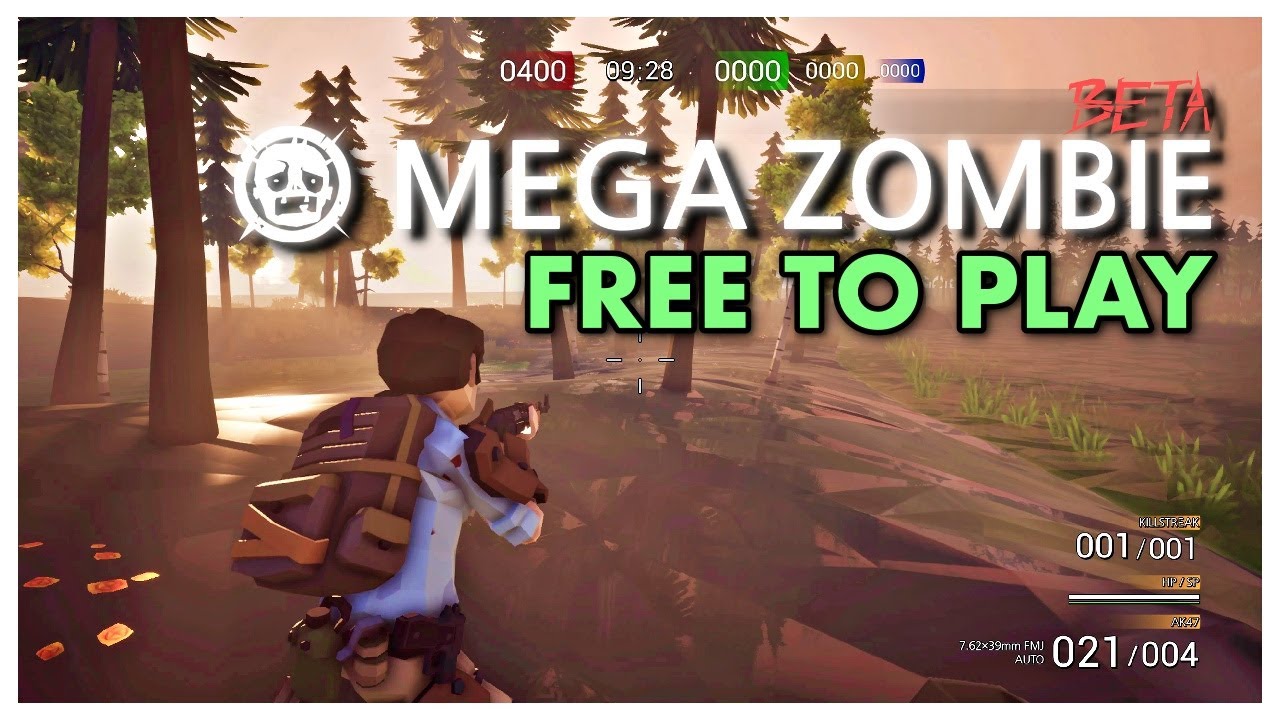 FREE TO PLAY - Mega Zombie Beta PS5 Gameplay - Free on PS Store - YouTube