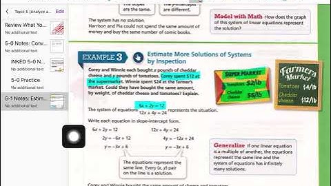 5.1 Estimate Solutions by Inspection