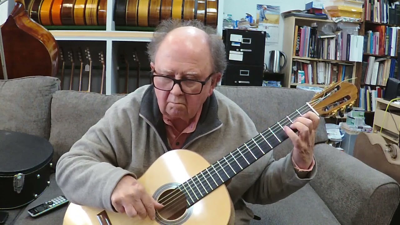 2018 Francois Leonard Classical Guitar Preludio Estudio Federico Cano (1838-1904)